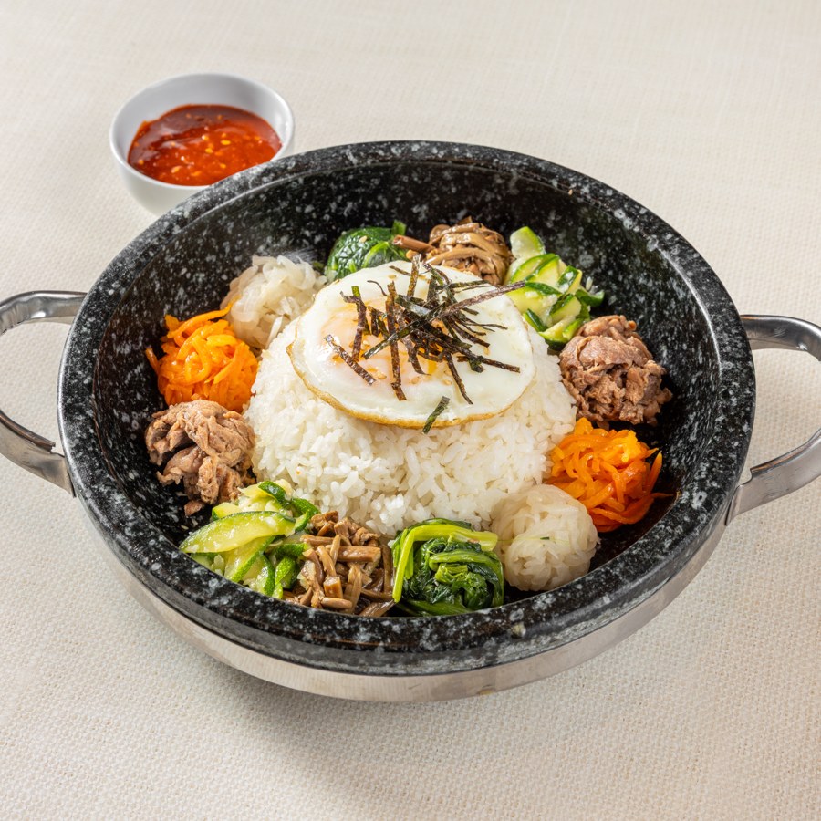 Hot Stone Bibimbap (Dolsot Bibimbap)