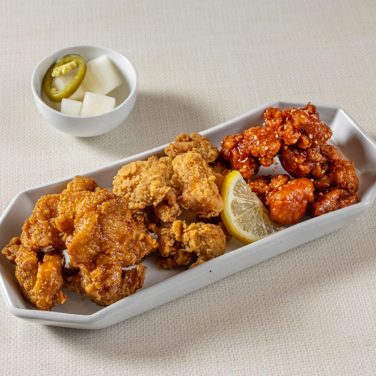 Korean fried chicken wings